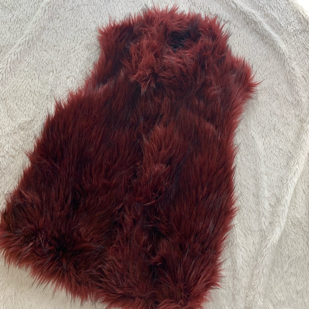 furry vest